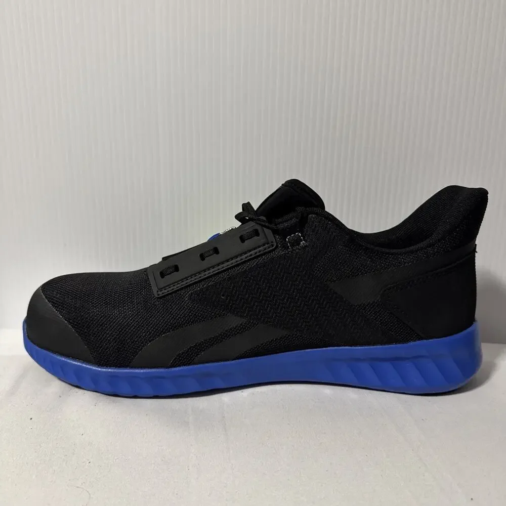 Reebok Day One Safety Sublite Legend EH Comp Toe Black/Blue Mens 12 Wide
